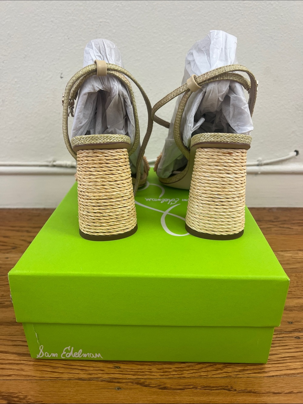 NWT Sam Edelman Kia Beads Block Sandal - Picture 12 of 14